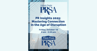 banner image for: PR Insights 2025 Summit in Denver on October 10 Offers Valuable Workshops for Communications Professionals